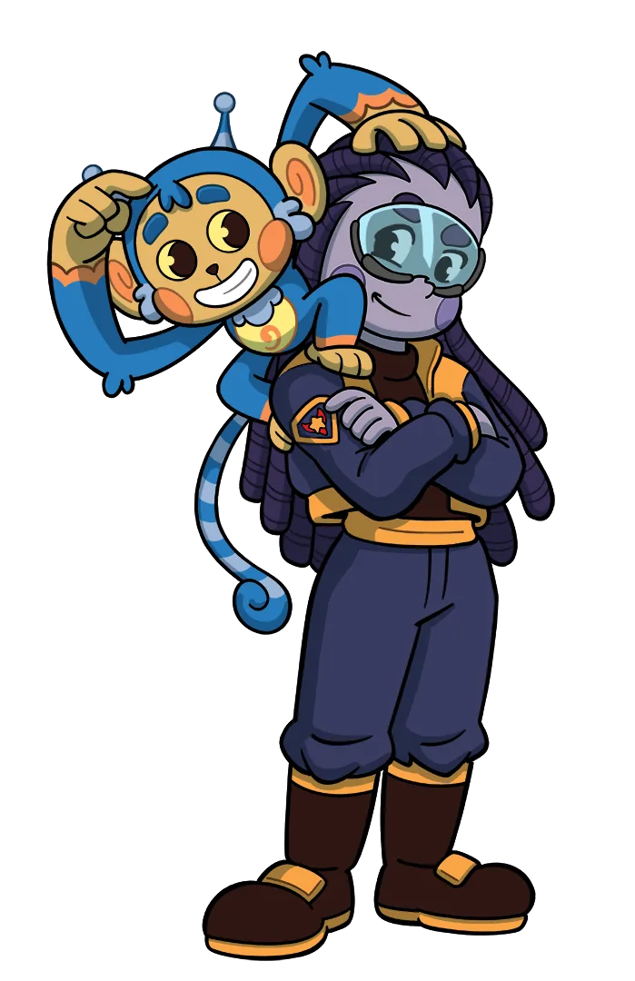The Starforce crew in season two promotional artwork
